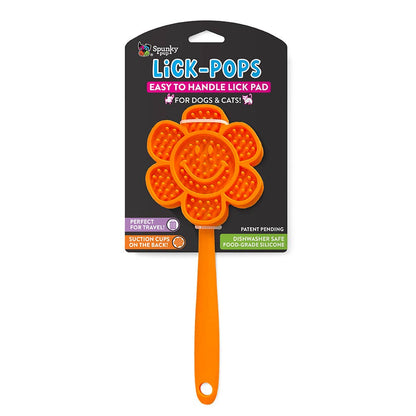 Lick Pops - Lick Pad Spatulas!: Smiley Flower