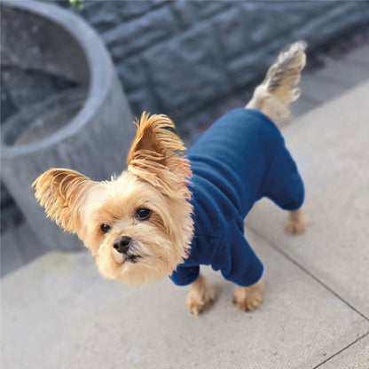 HugglePets Legacy Polar Fleece Dog Explorer: Navy