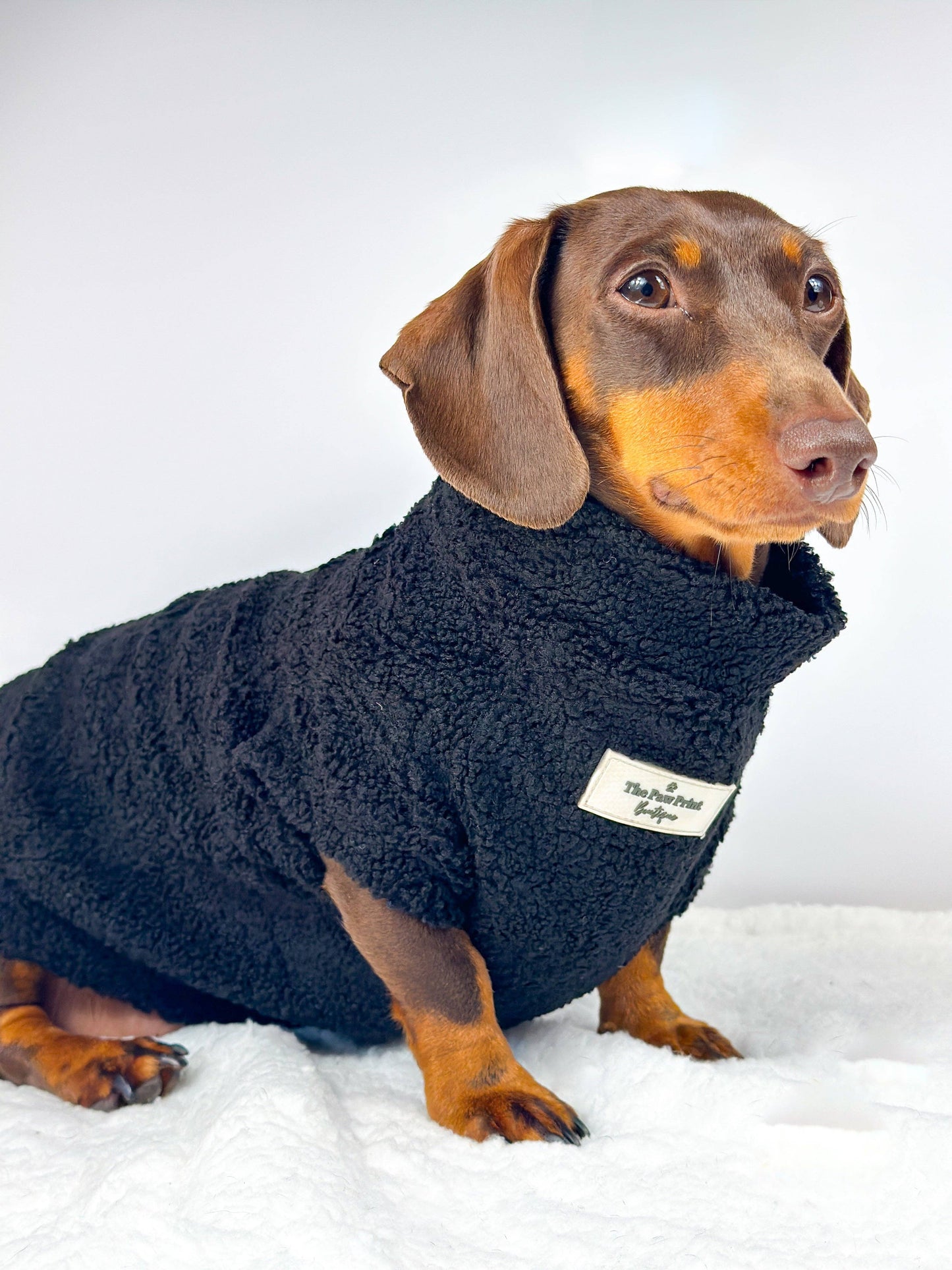 The Black Teddy Fleece