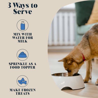 Hackney Dog House Goats Milk Powder for Dogs - Makes Six Pints