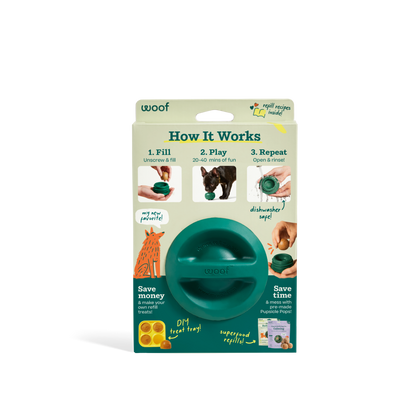 Woof | Pupsicle Forest Green