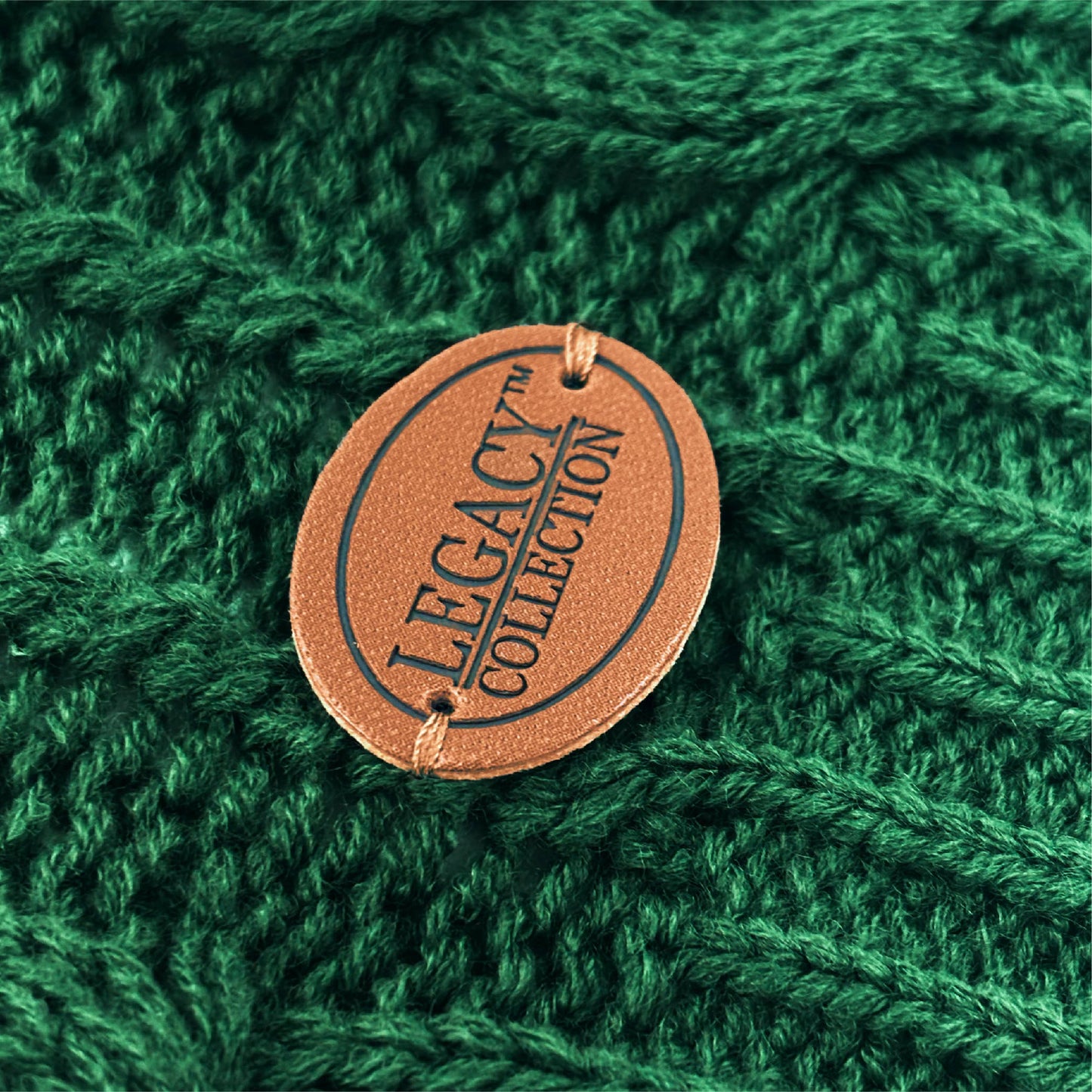 HugglePets Legacy Cable Knit Dog Jumper: Khaki