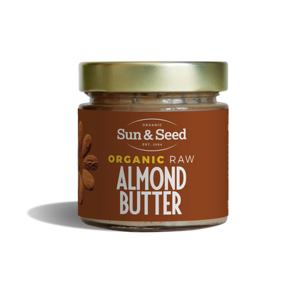 Sun & Seed Organic Raw Almond Butter 200g