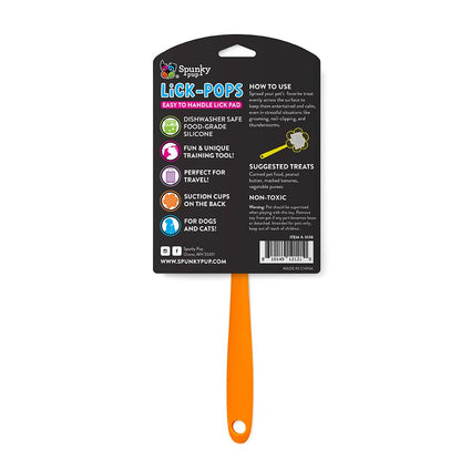 Lick Pops - Lick Pad Spatulas!: Smiley Flower