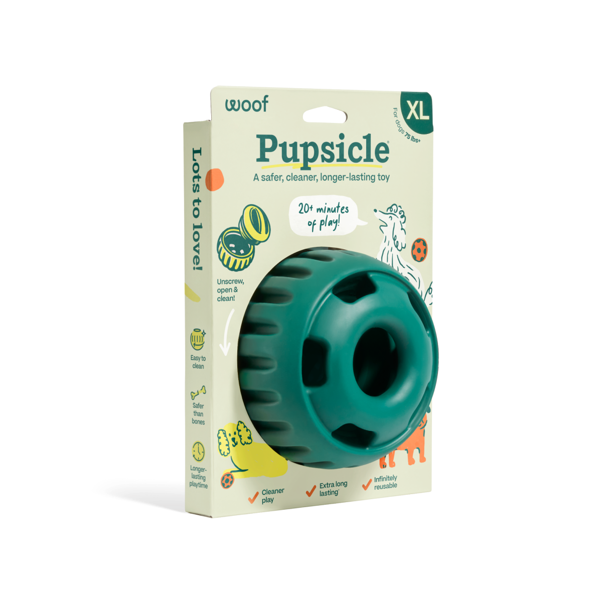 Woof | Pupsicle Forest Green