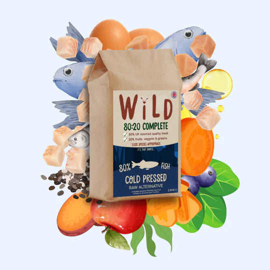 Wild Fish - 80/20 Cold-Pressed Dry Dog Food