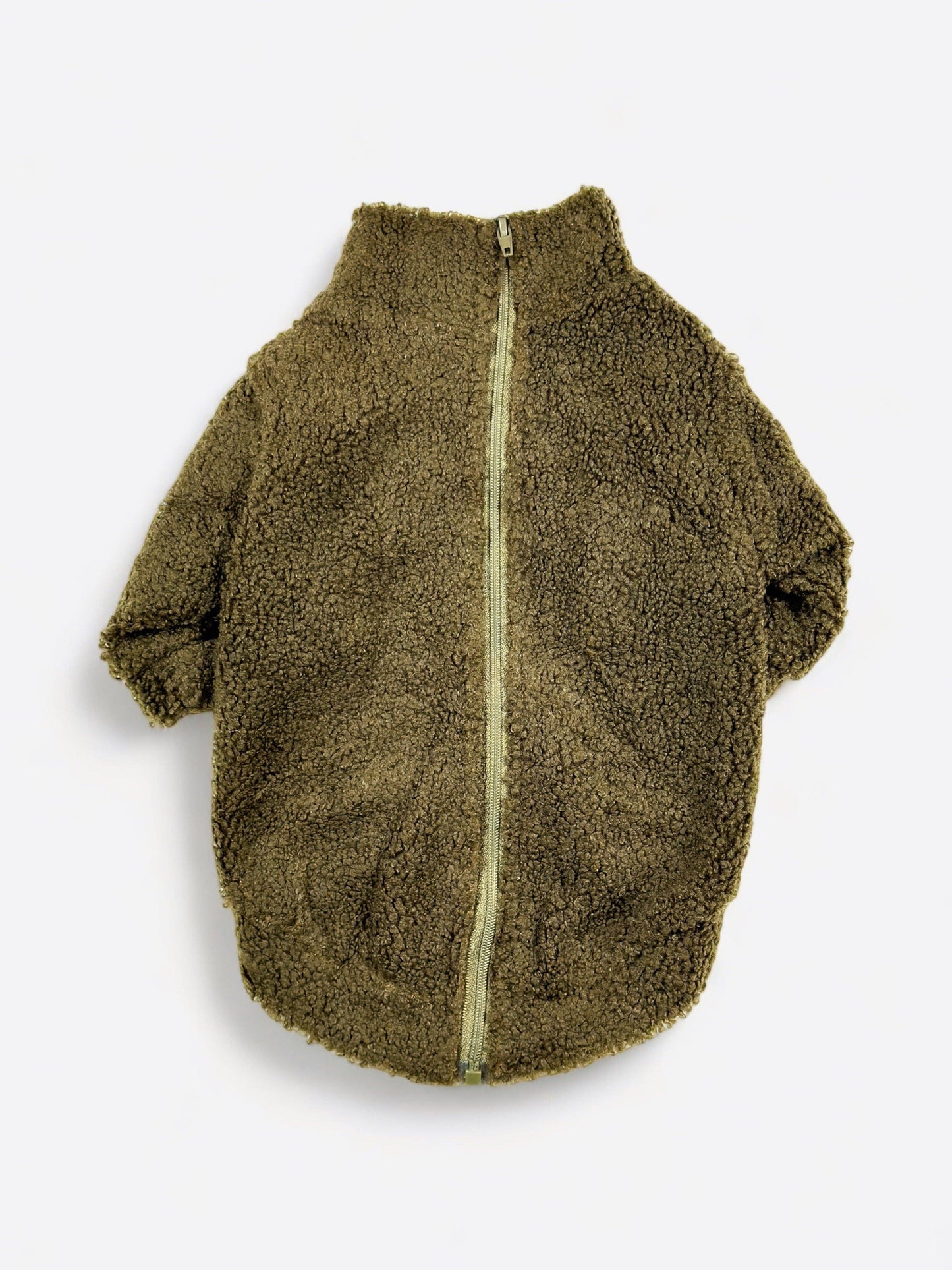 The Khaki Teddy Fleece