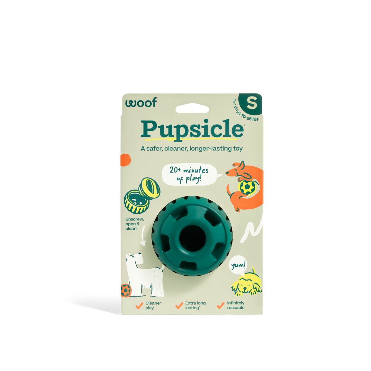 Woof | Pupsicle Forest Green