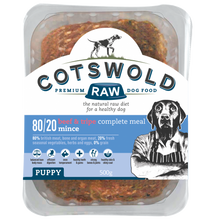 Cotswold PUPPY - 500g Mince - Beef and Tripe