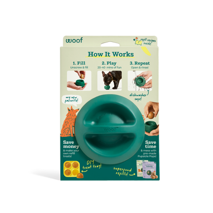 Woof | Pupsicle Forest Green