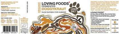 Loving Foods Organic Doggykraut 475g