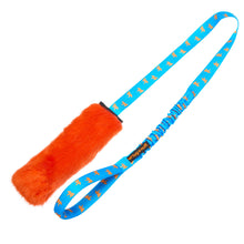 Tug E Nuff Faux Fur Squeaky Chaser Bungee