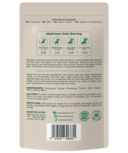 Hackney House Flea and Tick Powder for Dogs