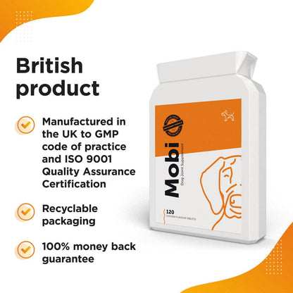 MOBI – Hip and Joint Mobility Supplement for Dogs: 150g powder