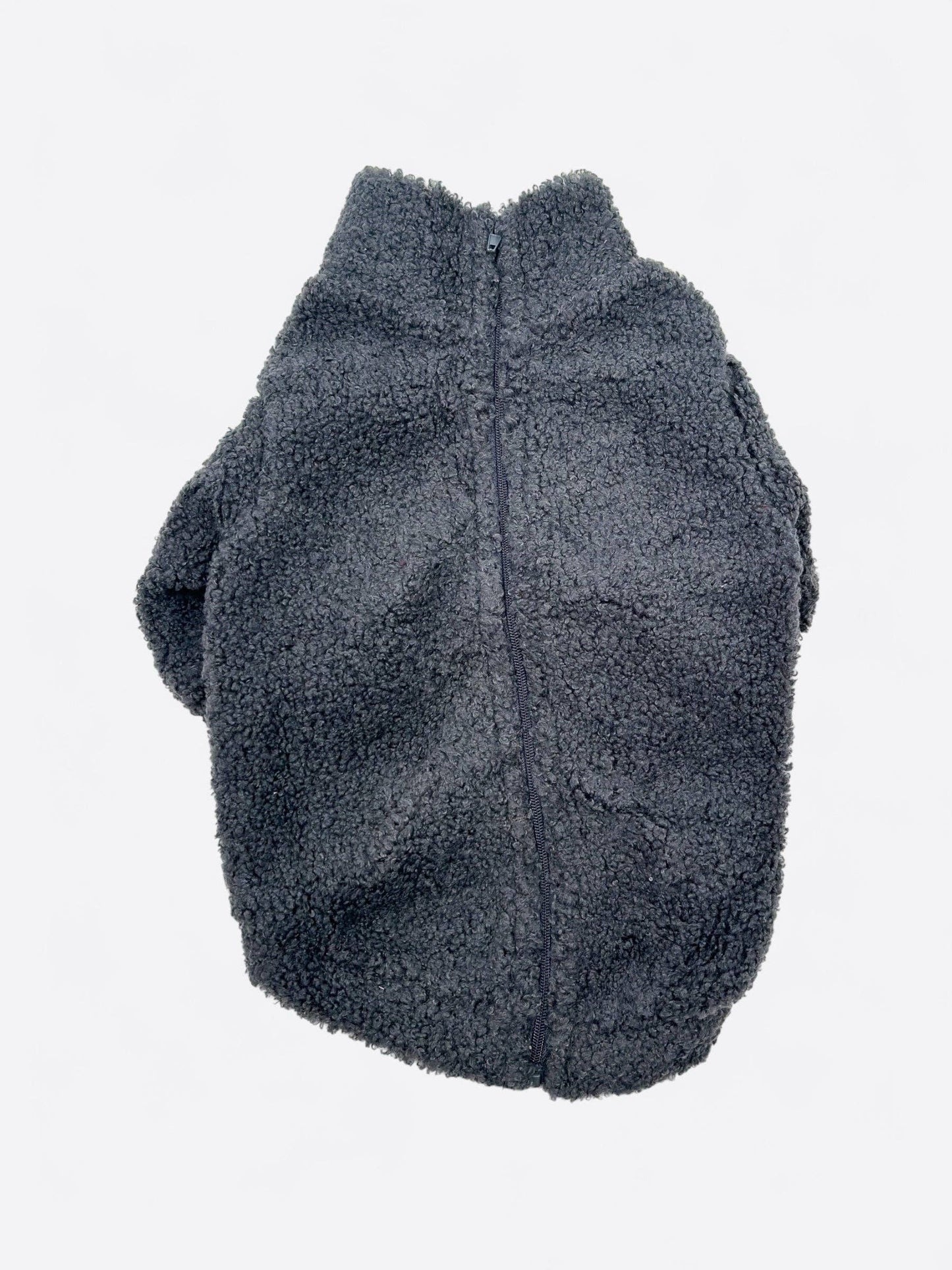 The Charcoal Grey Teddy Fleece