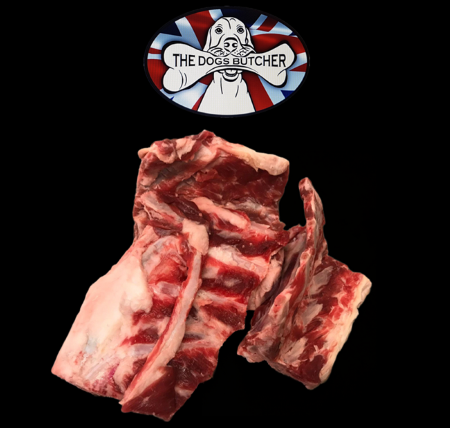 The Dog's Butcher Alpaca Ribs, Neck and Spine 1kg