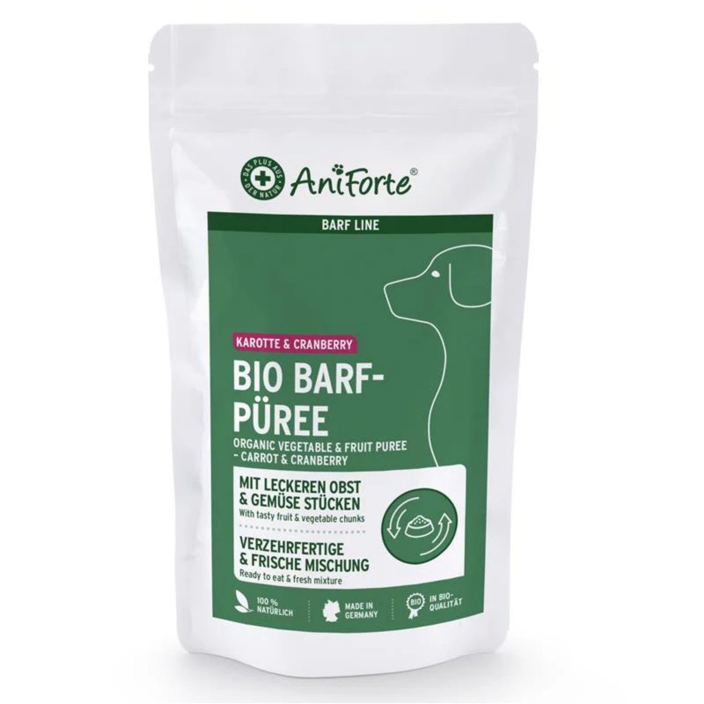 AniForte Puree package on a white background