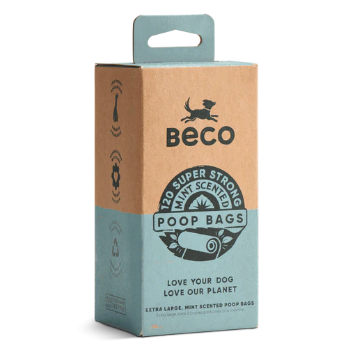 Beco Large Poop Bags | Mint Scented