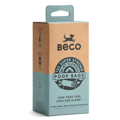 Beco Large Poop Bags | Mint Scented