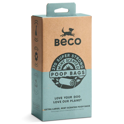 Beco Large Poop Bags | Mint Scented