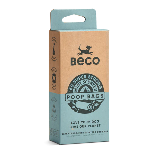 Beco Large Poop Bags | Mint Scented
