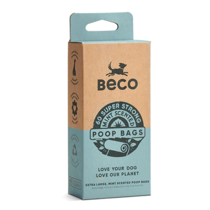 Beco Large Poop Bags | Mint Scented