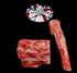 The Dogs Butcher Beef ribs and spine 1kg