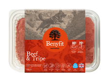 Benyfit Natural Beef & Tripe Complete Adult Raw Working Dog Food