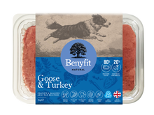 Benyfit Natural Goose & Turkey Complete Adult Raw Working Dog Food