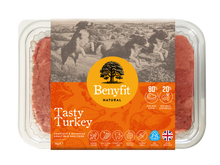 Benyfit Natural Tasty Turkey Complete Adult Raw Working Dog Food