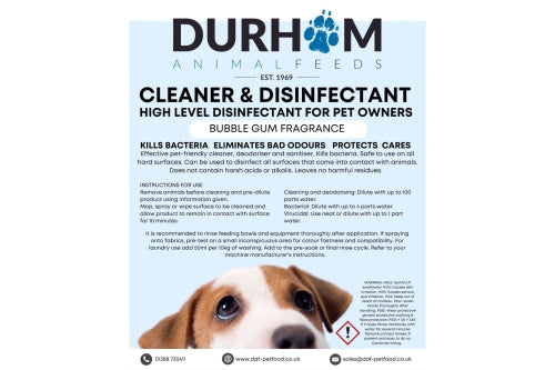DAF - CLEANER & DISINFECTANT 5ltr