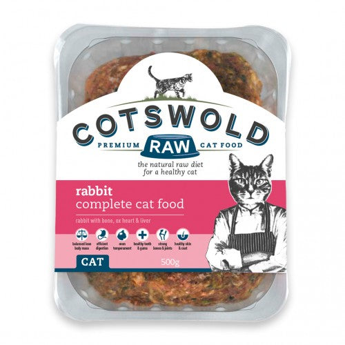Cotswold Complete Cat Food - Rabbit 500g