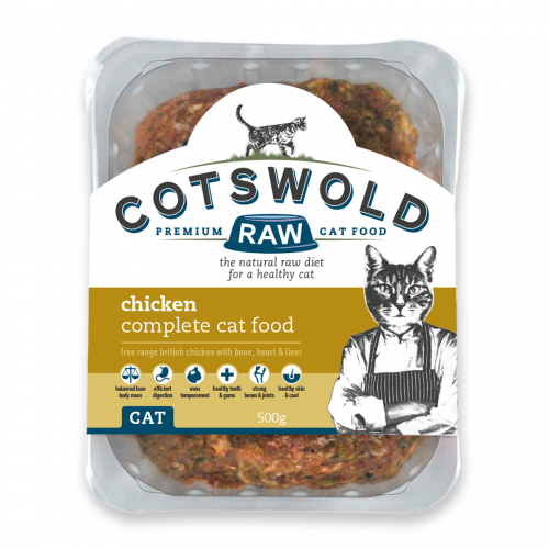 Cotswold Complete Cat Food - Chicken 500g