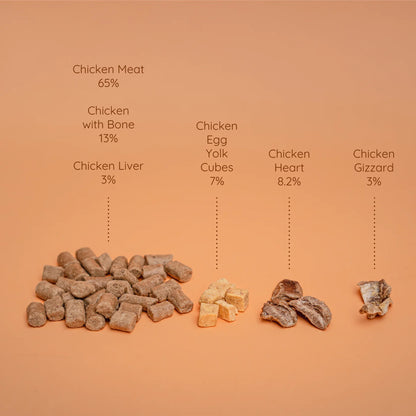 Waita Freeze Dried Complete Food for Cats-Chicken 400g