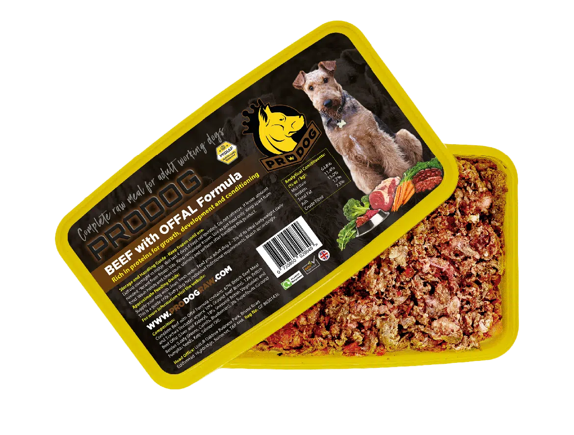 ProDog Beef With Offal Raw Dog Food Meal