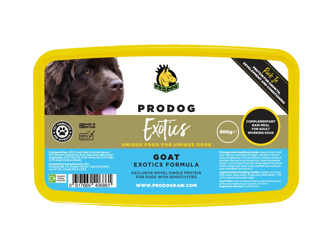 ProDog Exotics Goat Raw Dog Food Meal