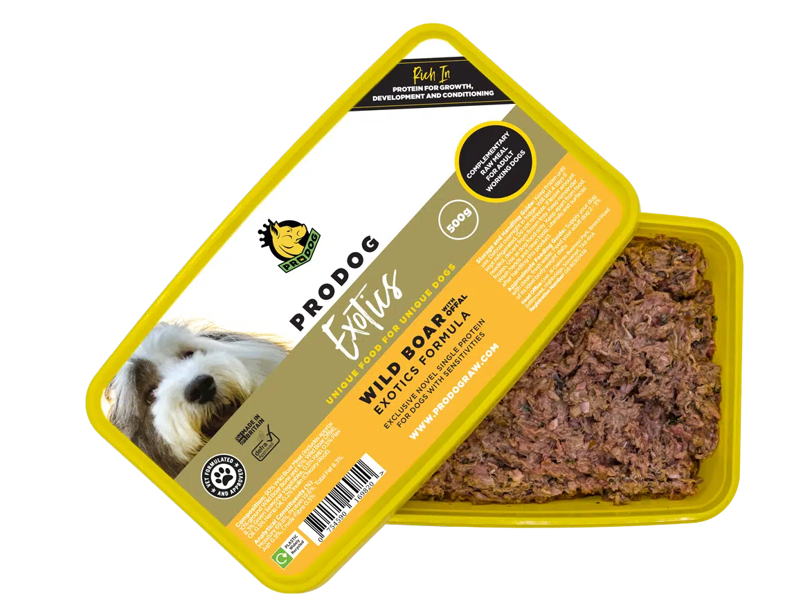 ProDog Exotics Wild Boar with Offal Raw Dog Food Meal