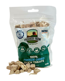Paddock Farm Freeze Dried Duck Treats (50g)