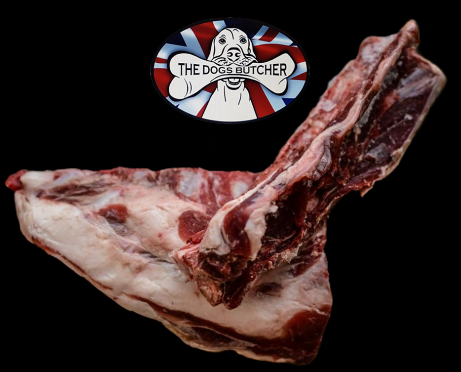 The Dogs Butcher Goat rib, neck and spine