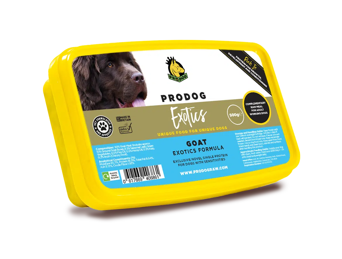 ProDog Exotics Goat Raw Dog Food Meal