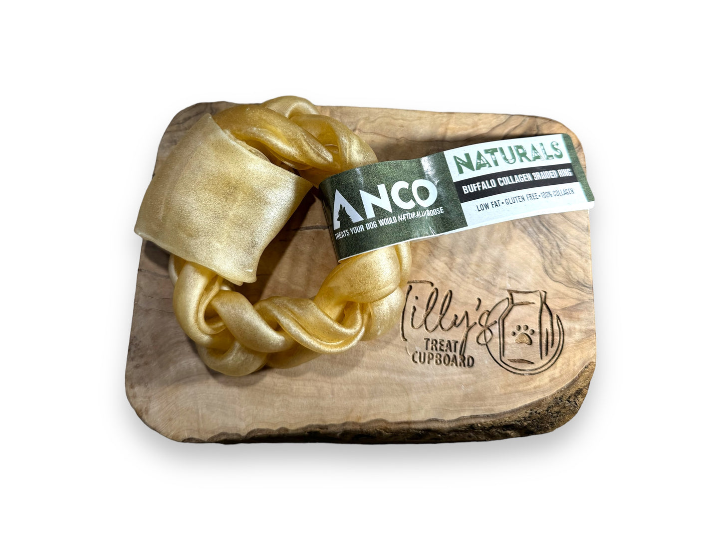 Buffalo Collagen Braided Ring