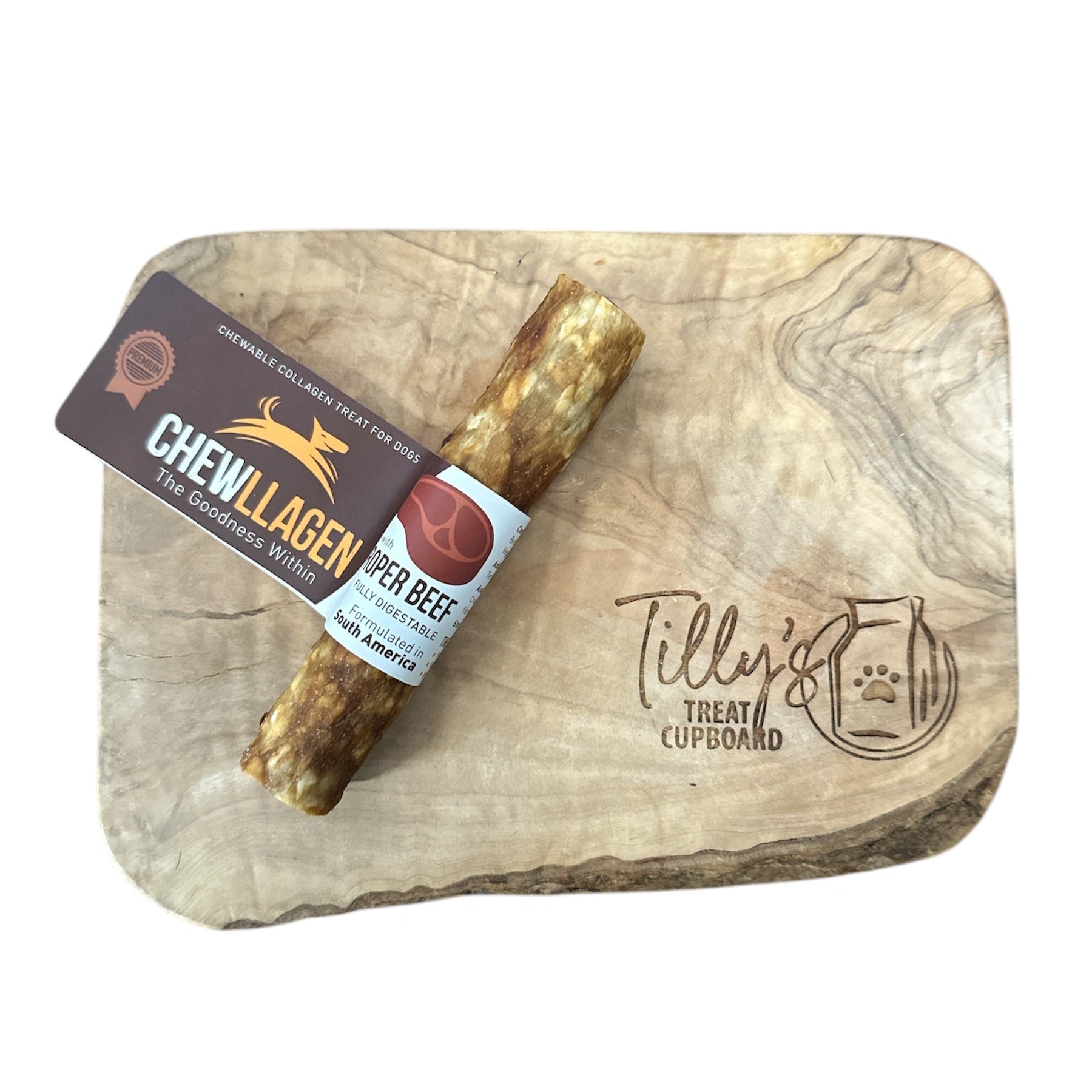 Chewllagen Collagen Beef Flavour Rolls 5"