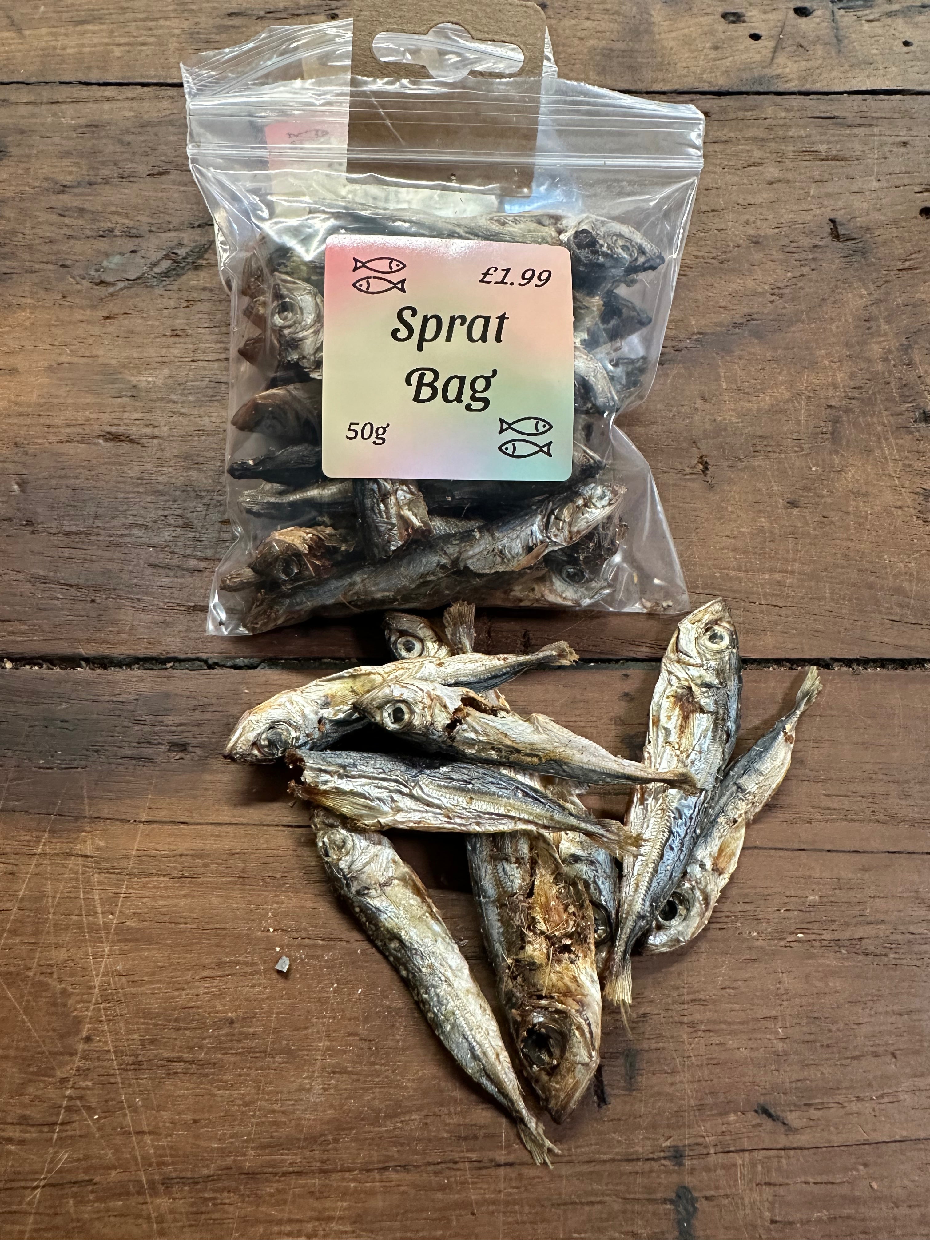 Pocket Pack of Sprats 50g