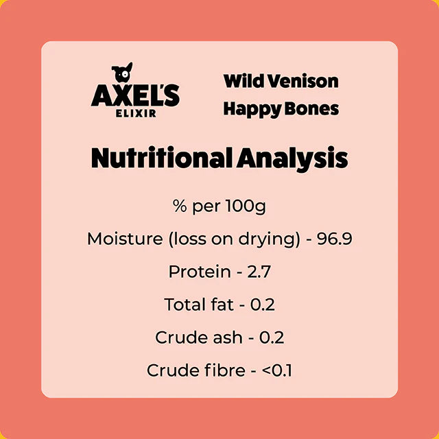 Axel’s Elixir Venison Happy Bones