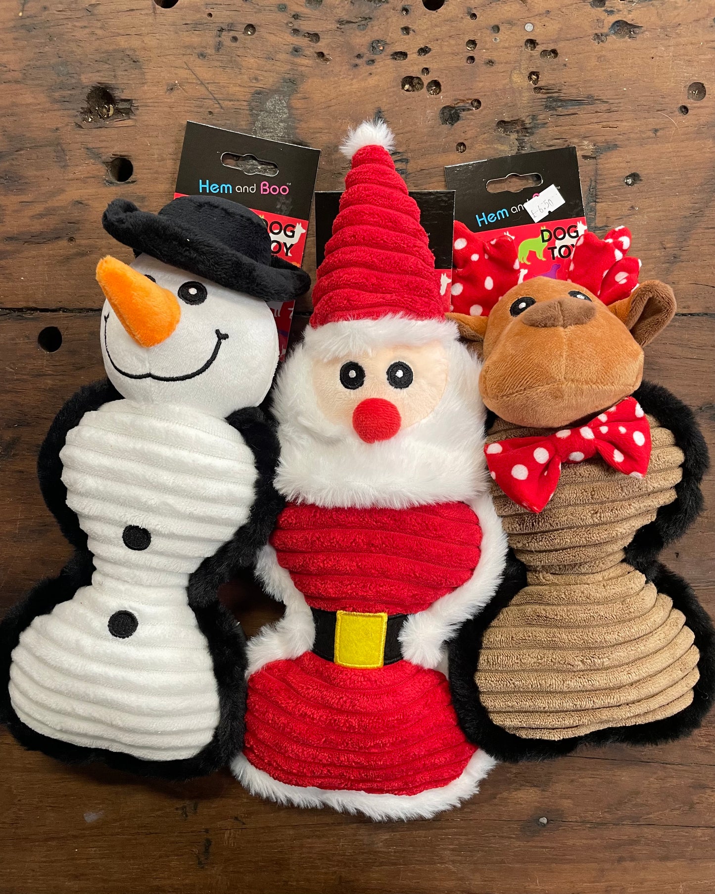 Hem & Boo Christmas Cord Characters