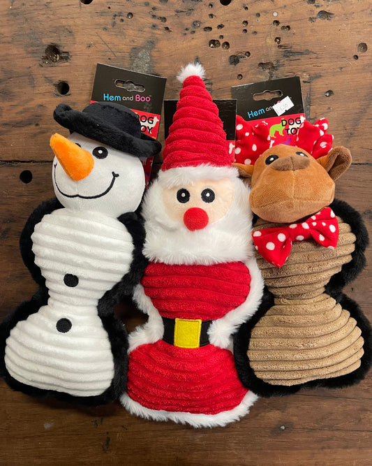 Hem & Boo Christmas Cord Characters