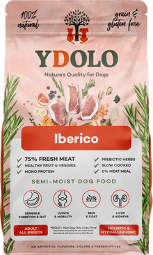 YDOLO Iberico (Pork) Complete Dog Food Semi Moist