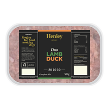 Henley Duo Lamb and Duck 80/10/10 500g