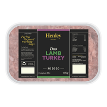 Henley Duo Lamb and Turkey 80/10/10 500g