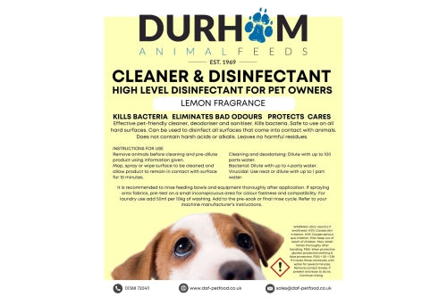 DAF - CLEANER & DISINFECTANT 5ltr